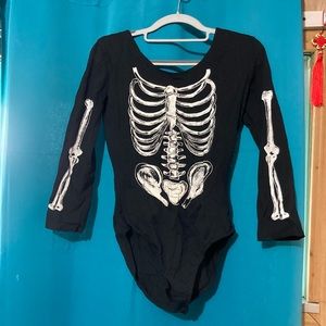 Skeleton body suit and tights